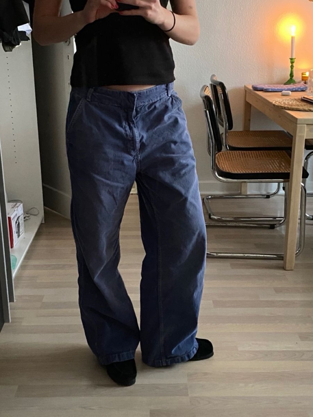 Dickies Dark Corduroy Trousers size 6R
